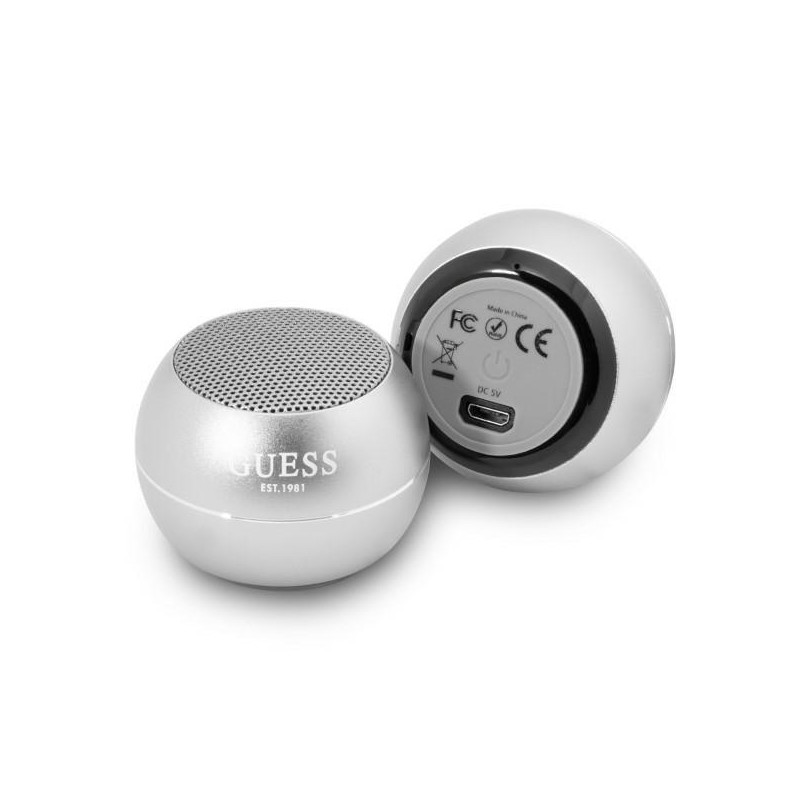 Guess mini Bluetooth garsiakalbis – pilkas