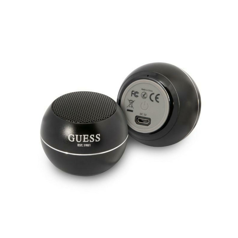 Guess mini Bluetooth garsiakalbis - juodas