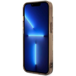 Guess Porcelain Collection dėklas iPhone 14 - smėlio spalvos