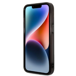 Karl Lagerfeld Gradient Ikonik Karl&Choupette dėklas iPhone 14 Plus - juodas