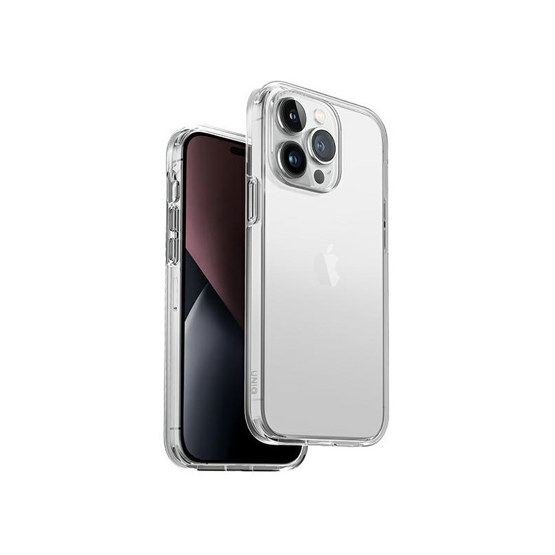 Uniq Clarion dėklas iPhone 14 Pro - skaidrus