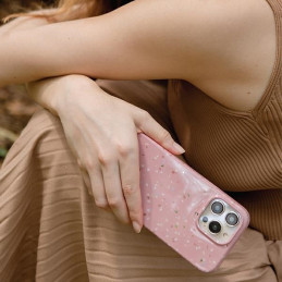 UNIQ Coehl Terrazzo dėklas iPhone 14 Pro - smėlio