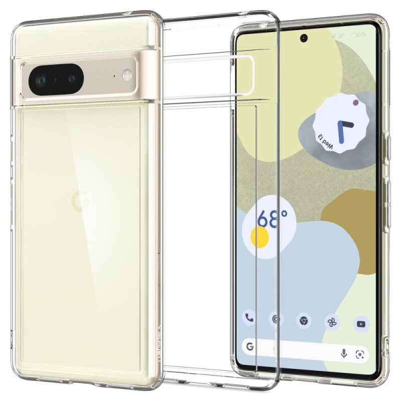 Spigen Ultra Hybrid dėklas, skirtas Google Pixel 7 – skaidrus