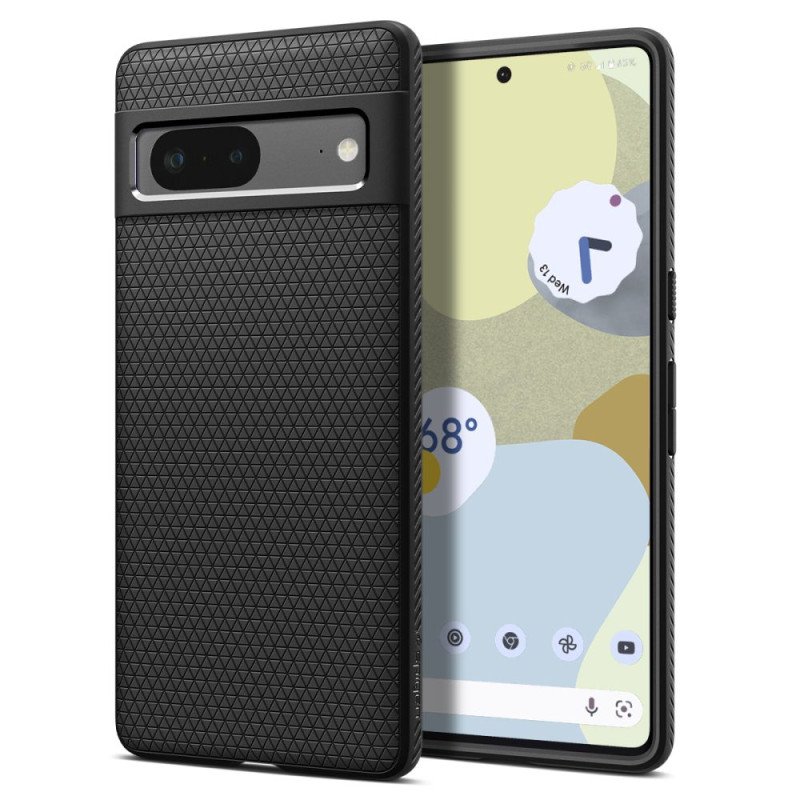 Spigen Liquid Air dėklas, skirtas Google Pixel 7 – matinė juoda