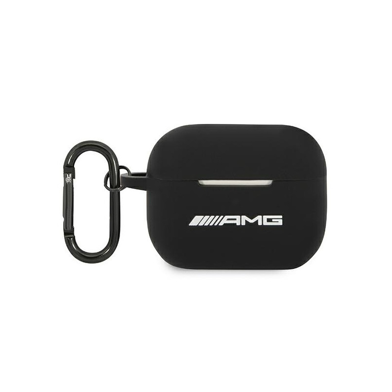 AMG Silicone Big Logo dėklas, skirtas AirPods Pro - juodas