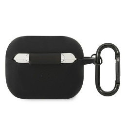 AMG Silicone Big Logo dėklas, skirtas AirPods Pro - juodas