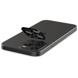 Spigen Optik.tR kameros apsauga iPhone 14 Pro / Pro Max / 15 Pro / Pro Max / 16 Pro / Pro Max - juoda 2 vnt.