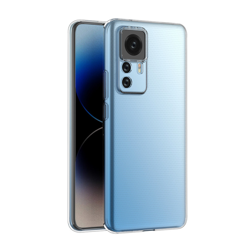 Itin skaidrus 0,5 mm Xiaomi 12T Pro dėklas / Xiaomi 12T plonas dangtelis, skaidrus