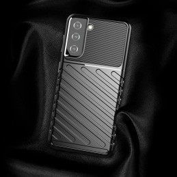 Thunder Dėklas Samsung Galaxy A14 5G silikoniniu šarvuotu dangteliu mėlynas