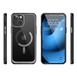 Supcase UB Mag dėklas su MagSafe, skirtas iPhone 14 Plus - juodas