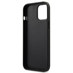 Guess 4G Triangle Collection dėklas, skirtas iPhone 12 Pro Max - pilkas