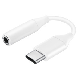 „Samsung“ ausinių adapteris 3,5 mm mini lizdas (moteris) – C tipo USB (vyriškas) baltas (EE-UC10JUWEGWW)