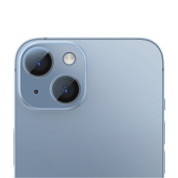 Baseus grūdintas stiklas skirtas iPhone 14 / iPhone 14 Plus kamerų lęšiams skaidrus + valymo rinkinys