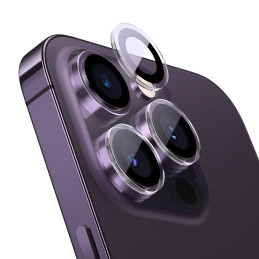 Grūdintas stiklas kamerai skirtas iPhone 14 Pro / 14 Pro Max Baseus + montavimo komplektas