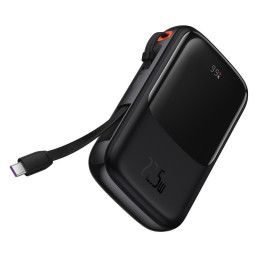 „Baseus Qpow“ skaitmeninio ekrano maitinimo blokas su greitu įkrovimu 10 000 mAh 22,5 W QC/ PD/ SCP/ FCP su įmontuotu US...