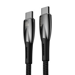 Baseus CADH000701 USB-C – USB-C PD laidas 100W 5A 480Mb/ s 1m – juodas