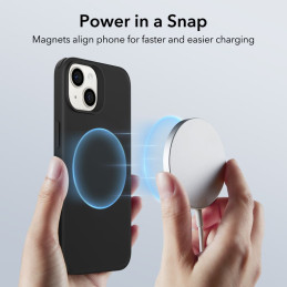 ESR Classic Hybrid Halolock MagSafe dėklas iPhone 14 Plus - juodas