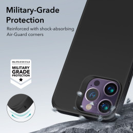ESR Classic Hybrid Halolock MagSafe dėklas iPhone 14 Pro Max - juodas