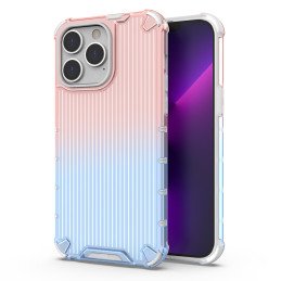 Ombre Protect Case dėklas, skirtas iPhone 13 Pro Max, rožinė ir mėlyna