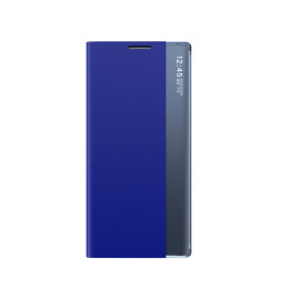 Naujas „Sleep Case“ dėklas, skirtas „Samsung Galaxy S23+“ dangteliui su atvartu, mėlynu stovu