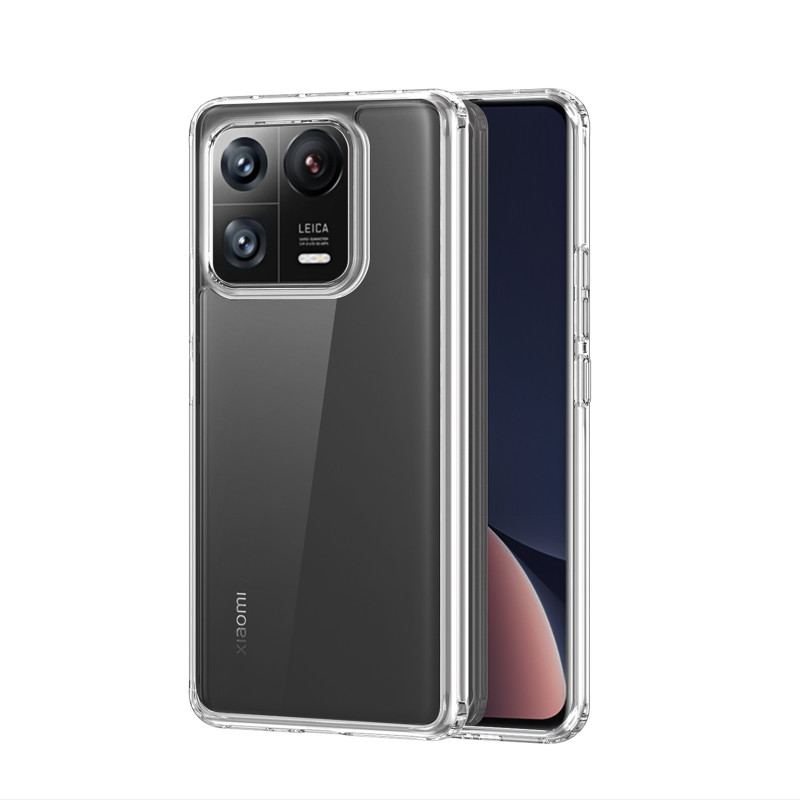 „Dux Ducis Clin“ dėklas „Xiaomi 13 Pro“ šarvuotas dangtelis, galinis korpusas, skaidrus