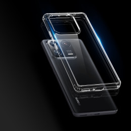 „Dux Ducis Clin“ dėklas „Xiaomi 13 Pro“ šarvuotas dangtelis, galinis korpusas, skaidrus