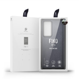 Dux Ducis Fino dėklas, skirtas Xiaomi 12T Pro / Xiaomi 12T dangtelis su silikoniniu rėmeliu pilkos spalvos