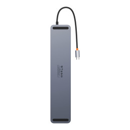 „Baseus EliteJoy Gen2“ universalus USB HUB 12in1 su USB-C laidu 25 cm nešiojamojo kompiuterio stovas USB-A / USB-C / DP ...
