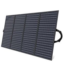 Choetech SC010 saulės turistinis įkroviklis, sulankstomas, 160W - juodas