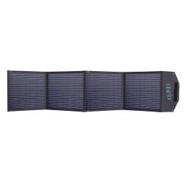 Choetech SC009-V2 saulės sulankstomas įkroviklis 100W USB-C / 2x USB-A PD QC - juodas