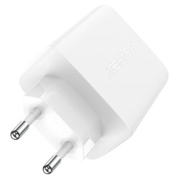 Acefast greitas GaN įkroviklis (2x USB-C / USB-A) PPS / PD / QC4+ 65W baltas (A41)