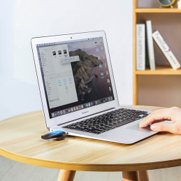 Ugreen SD / micro SD kortelių skaitytuvo adapteris (USB-A / USB-C) juodas (CM304)
