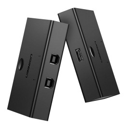 Ugreen jungiklis 2xUSB-B – USB-A juodas (30345)
