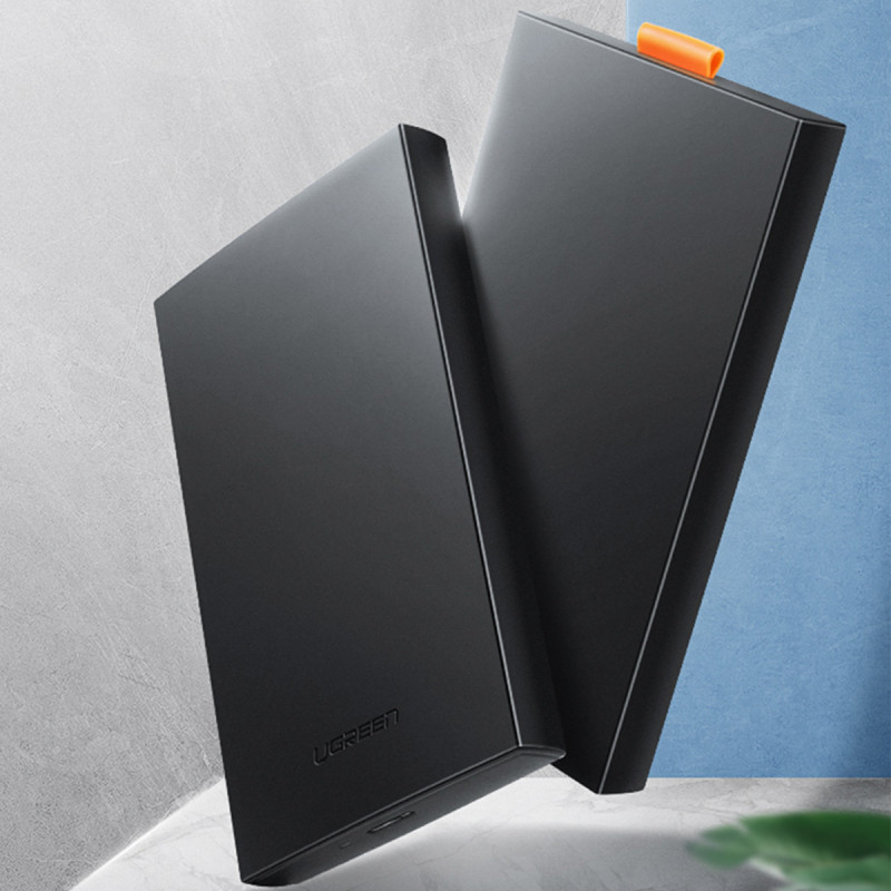 Ugreen kišeninis SSD / HDD disko korpusas 2,5 colio USB 3.0 SATA juodas (CM237)