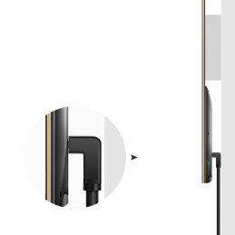 Ugreen kampinis HDMI laidas (90°) 4K 2m juodas (HD103)