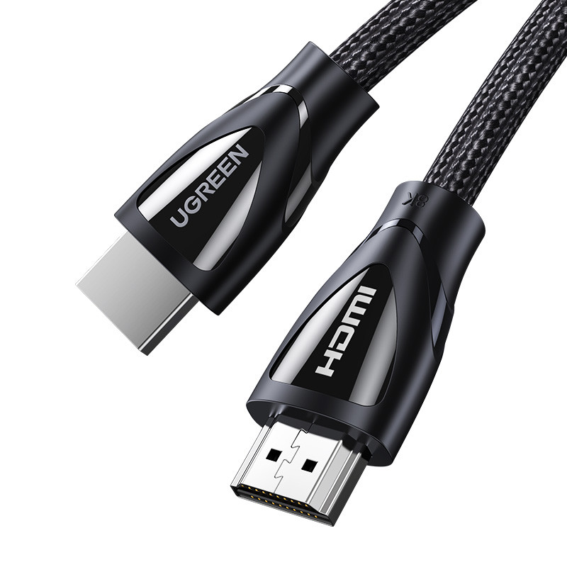 Ugreen HD140 80402 HDMI 2.1 / HDMI 2.1 kabelis 1,5 m - juodas