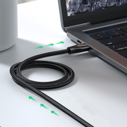 Ugreen HD140 80402 HDMI 2.1 / HDMI 2.1 kabelis 1,5 m - juodas