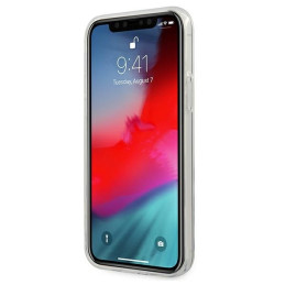 Guess 4G 3D Pattern Collection dėklas, skirtas iPhone 12 Pro Max - vaivorykštis