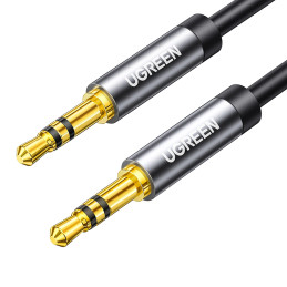 Ugreen AV119 10737 garso kabelio mini lizdas 3,5 mm / mini lizdas 3,5 mm 5 m - juodas