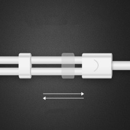 Ugreen kabelio ausinių skirstytuvo mini lizdas 3,5 mm - 2 x mini lizdas 3,5 mm (2 x stereo išvestis) 20 cm baltas (AV134...
