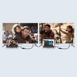 Ugreen kabelio adapterio kabelis HDMI (vyriškas) - VGA (moteris) juodas (MM102)