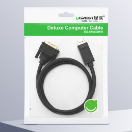 Ugreen DisplayPort – DVI kabelis 2m juodas (DP103)