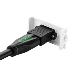 Ugreen skydelis su HDMI jungtimi, tiesus, baltas (MM113)