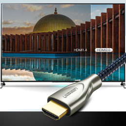 Ugreen kabelis HDMI 2.0 4K 60Hz 1m pilkas (HD131)