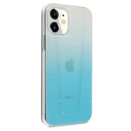 Mercedes Transparent Line dėklas iPhone 12 mini - mėlynas