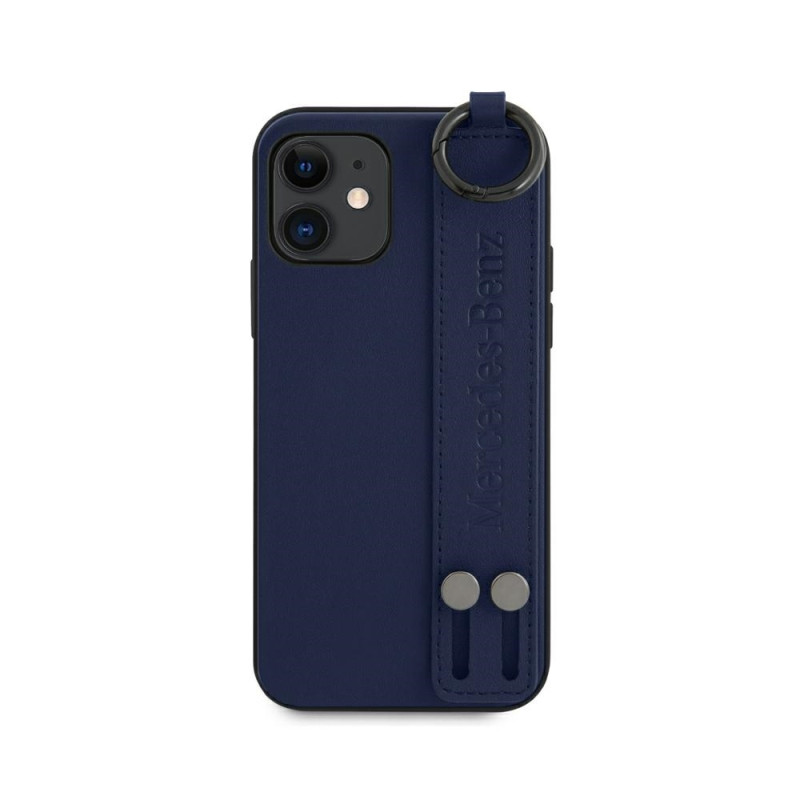 Mercedes Strap Line dėklas iPhone 12 mini - mėlynas