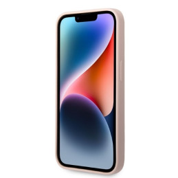 Karl Lagerfeld Silicone Ikonik dėklas iPhone 14 Pro Max - rožinis