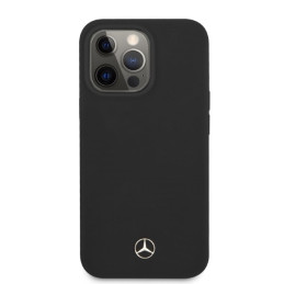 Mercedes Silicone Line MagSafe dėklas iPhone 13 Pro / iPhone 13 - juodas