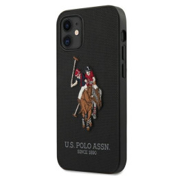 JAV Polo Assn byla Siuvinėjimo kolekcija iPhone 12 mini - juoda