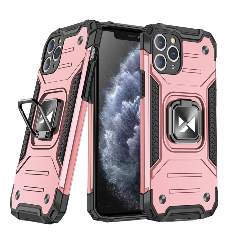 Wozinsky Ring Armor Armored Hybrid Case Cover + Magnetinis laikiklis iPhone 11 Pro Pink